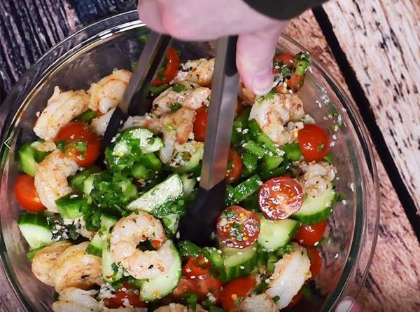Fresh Shrimp Salad - Step 5